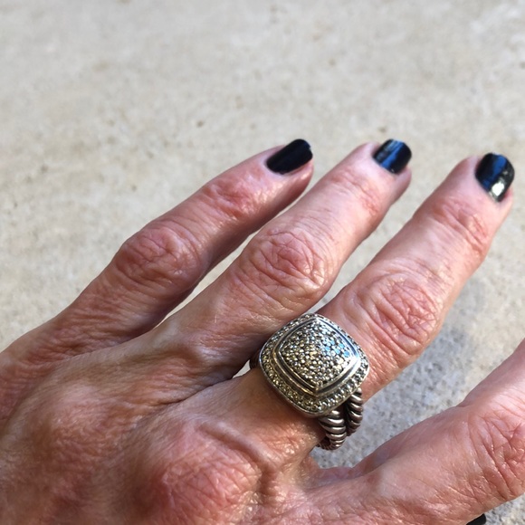 David Yurman diamond ring - Picture 2 of 3